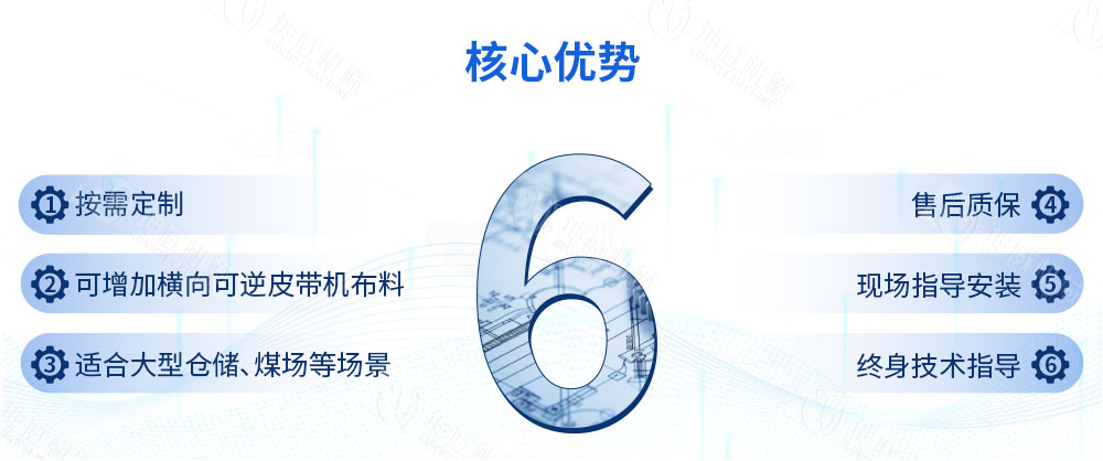 皮帶機卸料小車優(yōu)勢特點